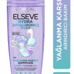 Elseve Hydra Hyaluronic Pure Salisilik Asit İçeren Yağlanma Karşıtı Arındırıcı Şampuan 300 ml