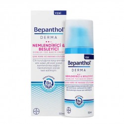 Bepanthol Derma Nemlendirici Besleyici Çok Kuru Hassas Ciltler Günlük Yüz Bakım Kremi 50 ml