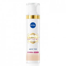 Nivea Luminous630 Koyu Leke Karşıtı CC Yüz Kremi SPF30 Açık Ton 01